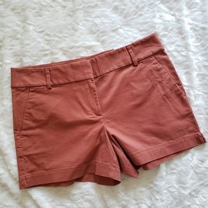 LOFT 4" Riviera Rust Shorts